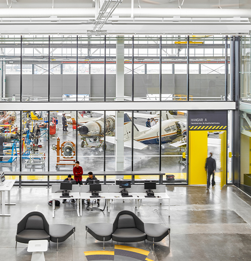 Bombardier Centre for Aerospace and Aviation at Downsview Campus, Centennial College, Toronto, Ontario